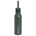 Lässig Double Walled Bottle Stainless Steel Bold - Trinkflasche (Dark Olive)