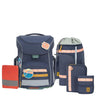 Lässig School Set Slim Unique - Schulranzen Set 7tlg. (Navy)