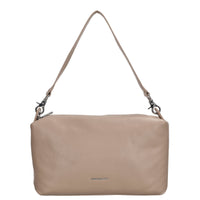 Mandarina Duck Mellow Leather Hobo - Schultertasche 30 cm (warm taupe)