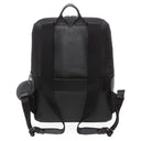 Mandarina Duck Mellow Leather - Rucksack 13" 36 cm Leder (black) - Markenkoffer