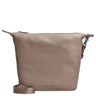 Mandarina Duck Mellow Leather - Schultertasche 28 cm (warm taupe)