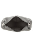 Mandarina Duck Mellow Leather - Umhängetasche 34 cm (nero) - Ansicht 6