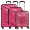 Paradise by CHECK.IN Kingston - 4-Rollen-Trolley Set 3tlg. (pink)