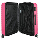 Paradise by CHECK.IN Kingston - 4-Rollen-Trolley Set 3tlg. (pink) - Ansicht 7