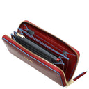 Piquadro Blue Square - Damengeldbörse 12cc 18 cm RFID (red) - Ansicht 2