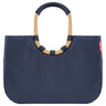 reisenthel shopping loopshopper L - Einkaufstasche mit Bügel 46 cm (midnight gold)