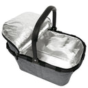 reisenthel thermo carrybag ISO - Einkaufskorb mit Kühlfunktion 29 cm (twist silver) - Ansicht 3