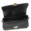 Seidenfelt Dalarna - Schultertasche 30 cm (black/gold) - Ansicht 6