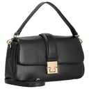 Seidenfelt Dalarna - Schultertasche 30 cm (black/gold) - Ansicht 5