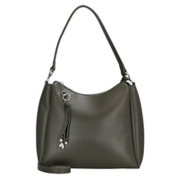 Seidenfelt Sandve Midi Hobo - Schultertasche 31 cm (khaki)