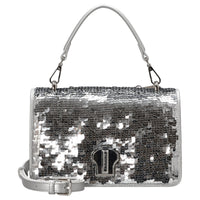 Seidenfelt Seljord - Henkeltasche 23.5 cm (silver)