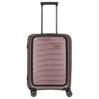 Travelite Air Base - 4-Rollen-Kabinentrolley mit Vortasche S 55 cm (flieder)