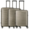 Travelite Air Base - 4-Rollen-Trolley Set 3tlg. erw. (champagner)