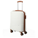 Travelite Bali - 4-Rollen-Kabinentrolley S 55 cm (weiß/cognac) - Ansicht 2