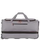 Travelite Basics - Rollenreisetasche 98/119L 70 cm erw. (grau/orange)