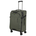 Travelite Briize - 4-Rollen-Trolley M 67 cm erw. (khaki) - Ansicht 2