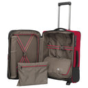 Travelite Crosslite - 2-Rollen-Kabinentrolley S 54 cm erw. (red) - Ansicht 7