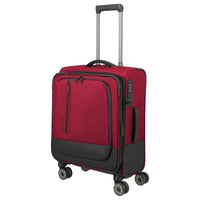 Travelite Crosslite - 4-Rollen-Kabinentrolley S 55 cm erw. (red) - Ansicht 2