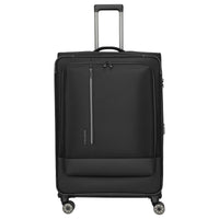 Travelite Crosslite - 4-Rollen-Trolley XL 81 cm erw. (schwarz)