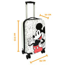 Undercover Mickey Mouse - 4-Rollen-Trolley 57 cm (Mickey Mouse) - Ansicht 7