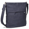 zwei Mademoiselle M12 - Schultertasche 32 cm (nubuk-ink)