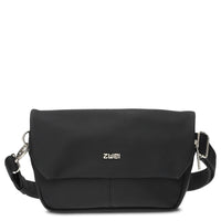 zwei Mademoiselle MH40 - Umhängetasche/Gürteltasche 25 cm (nubuk-black)