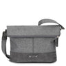 zwei Olli OT6 - Schultertasche 20/29 cm (grey)