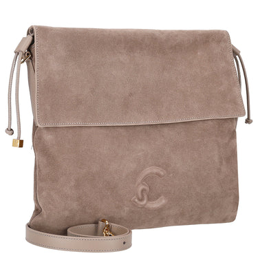 Coccinelle Lidia Suede Bim - Schultertasche 34 cm (warm taupe) - Ansicht 5