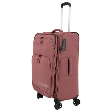 Travelite Kick Off - 4-Rollen-Trolley M 67 cm erw. (blush) - Ansicht 8
