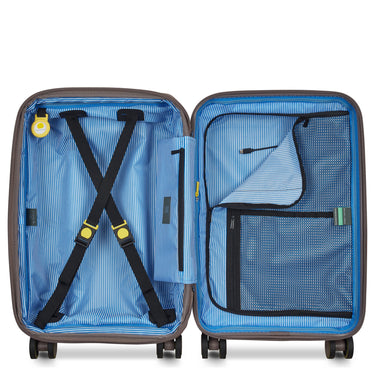 Delsey Paris Lutece - 4-Rollen-Kabinentrolley S 55 cm erw. (braun) - Ansicht 5
