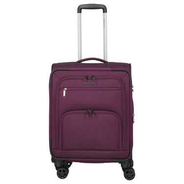 Travelite Cubis - 4-Rollen-Kabinentrolley 55 cm erw. (berry) - Ansicht 2