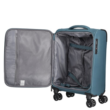 D&N Travel Line 9804 - 4-Rollen-Kabinentrolley S 55 cm (petrol) - Ansicht 6