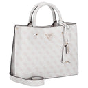 Guess Meridian II Satchel - Henkeltasche 30 cm (bone logo) - Ansicht 5