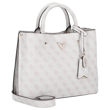 Guess Meridian II Satchel - Henkeltasche 30 cm (bone logo) - Ansicht 5