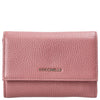 Coccinelle Metallic Soft - Portemonnee 12cc 14 cm (winter rose)