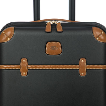 Brics Bellagio - 4-Rollen-Kabinentrolley mit Vortasche 55 cm erw. (black/tan) - Ansicht 11