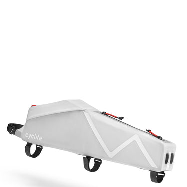 Cyclite Top Tube Bag Large / 02 - Rahmentasche (Bikepacking) 42 cm (light grey) - Ansicht 3