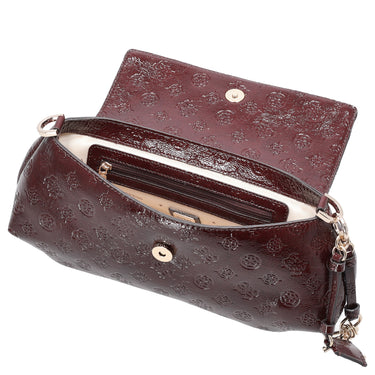 Guess Carmella Crossbody Flap - Umhängetasche (burgundy logo) - Ansicht 6