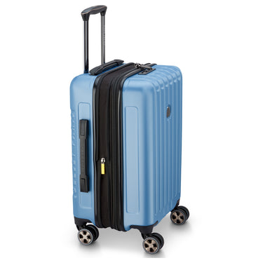 Delsey Paris Longitude - 4-Rollen-Kabinentrolley 55 cm erw. (hellblau) - Ansicht 3