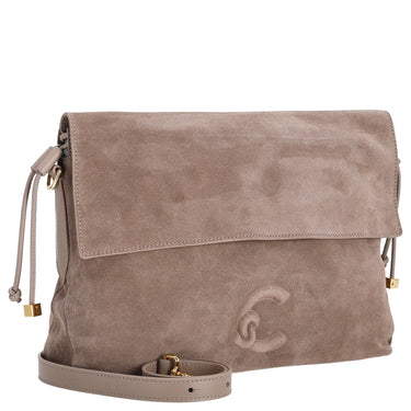 Coccinelle Lidia Suede Bim - Schultertasche 31 cm (warm taupe) - Ansicht 5