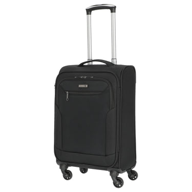 D&N Travel Line 6804 - 4-Rollen-Kabinentrolley S 55 cm (schwarz) - Ansicht 2