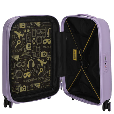 Mandarina Duck Logoduck+ - 4-Rollen-Kabinentrolley 55 cm S erw. (frosty lilac) - Ansicht 6