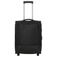 Travelite Crosslite - 2-Rollen-Kabinentrolley S 54 cm erw. (black)