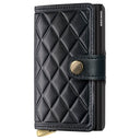 Secrid Miniwallet Emboss Diamond - Kreditkartenetui 6cc 10.2 cm RFID (black+)