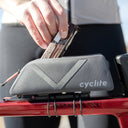 Cyclite Top Tube Bag Nano / 01 - Rahmentasche (Bikepacking) 19.5 cm (black) - Ansicht 6