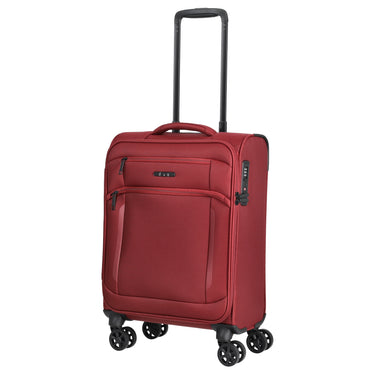 D&N Travel Line 9804 - 4-Rollen-Kabinentrolley S 55 cm (dark red) - Ansicht 2