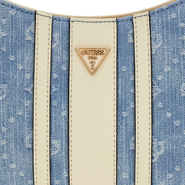 Guess Noelle II Top Zip - Schultertasche 29.5 cm (denim logo)