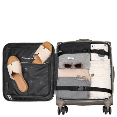 Travelite Tamaris Voyaage - 4-Rollen-Kabinentrolley S 55 cm (taupe) - Ansicht 8