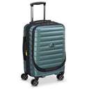 Delsey Paris Shadow 5.0 - 4-Rollen-Kabinentrolley mit Vortasche S 55 cm erw. USB (gruen) - Ansicht 2