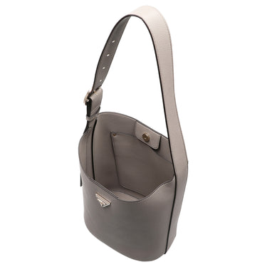 Guess Meridian II Bucket - Beuteltasche mit herausnehmbarer Pouch (dark taupe) - Ansicht 7
